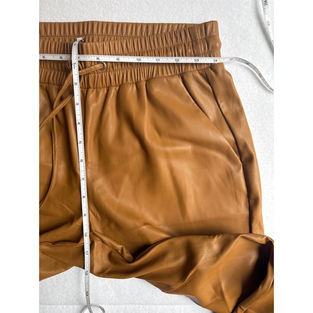 LOFT Pull On Slim Pants In Faux Leather Size S - Picture 5 of 8